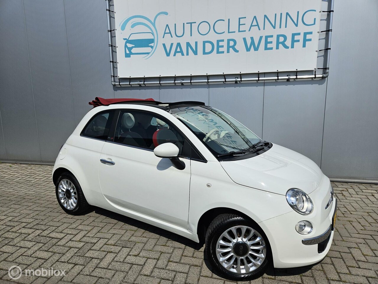 Fiat 500 C - 1.2 Popstar Cabrio zeer netjes!!! - AutoWereld.nl