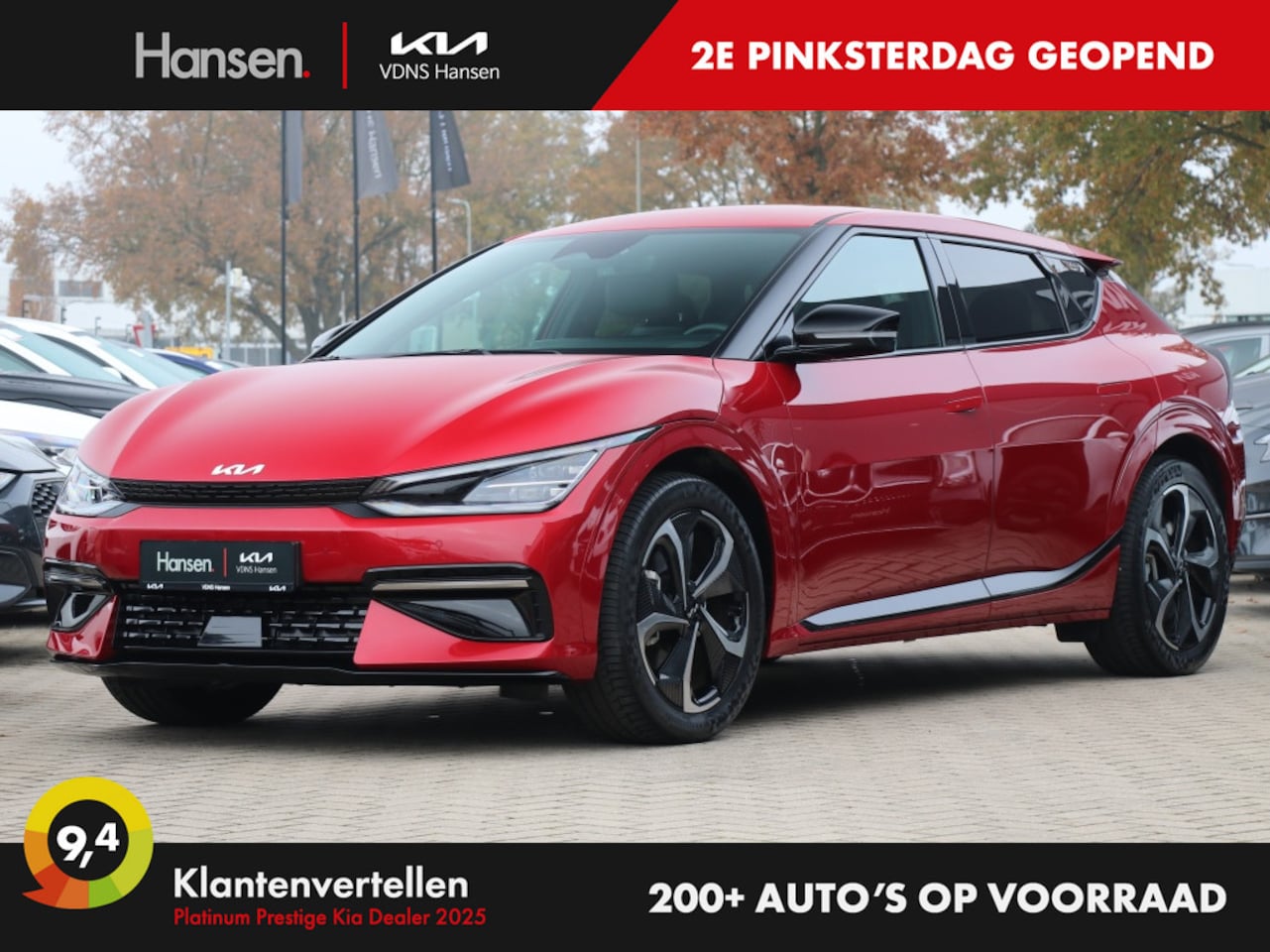Kia EV6 - GT-Line Edition 77.4 kWh I Gratis laadpaal I Lease vanaf €708.30 - AutoWereld.nl