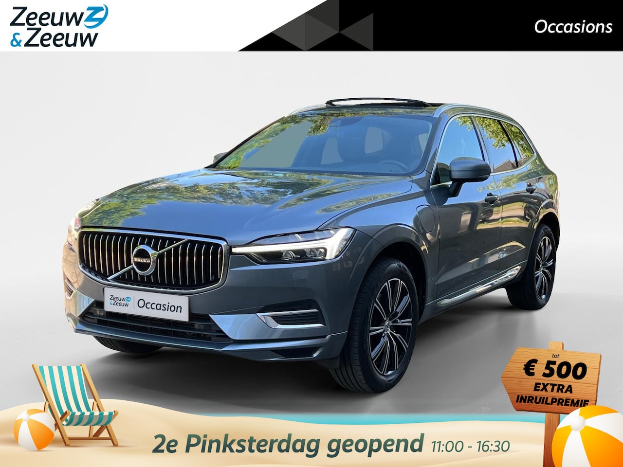 Volvo XC60 - 2.0 Recharge T6 AWD Inscription | CAMERA | PANO | DEALER ONDERHOUDEN | TREKHAAK | LEDER | - AutoWereld.nl