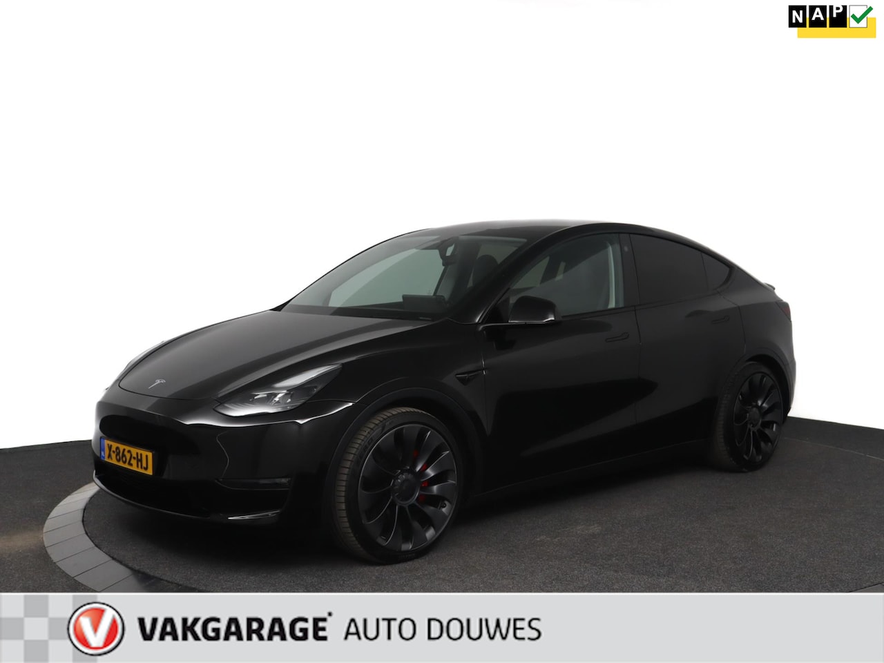 Tesla Model Y - Performance AWD 75 kWh | NAP | 1e eigenaar | Leder - AutoWereld.nl