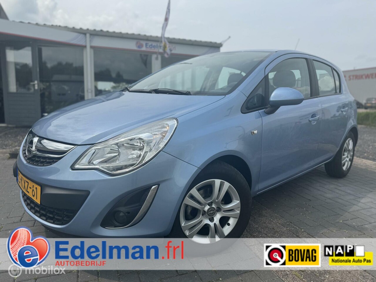Opel Corsa - 1.2-16V 5 DRS | AIRCO | UNIEKE NL KM-STAND | NAP - AutoWereld.nl