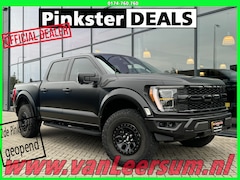 Ford F150 - USA 3.5 V6 Ecoboost SuperCrew Raptor | Matzwarte wrap | Pano | B&O | 360 camera