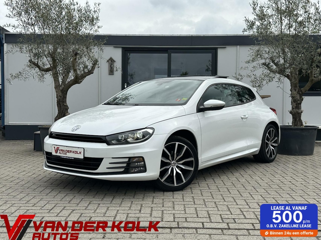 Volkswagen Scirocco - 1.4 TSI R-Line Ex/Interieur Xenon Climate Stoelverwarming - AutoWereld.nl