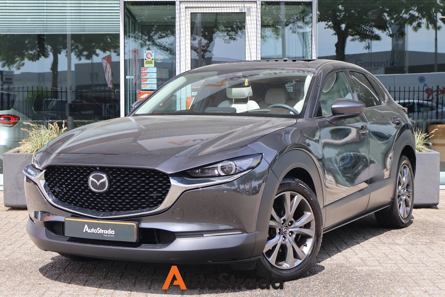 Mazda CX-30 - E-Skyactiv X Luxury 186pk | Pano | Leder | LED | Bose | Stoelverwarming | 360 Camera | Mem - AutoWereld.nl