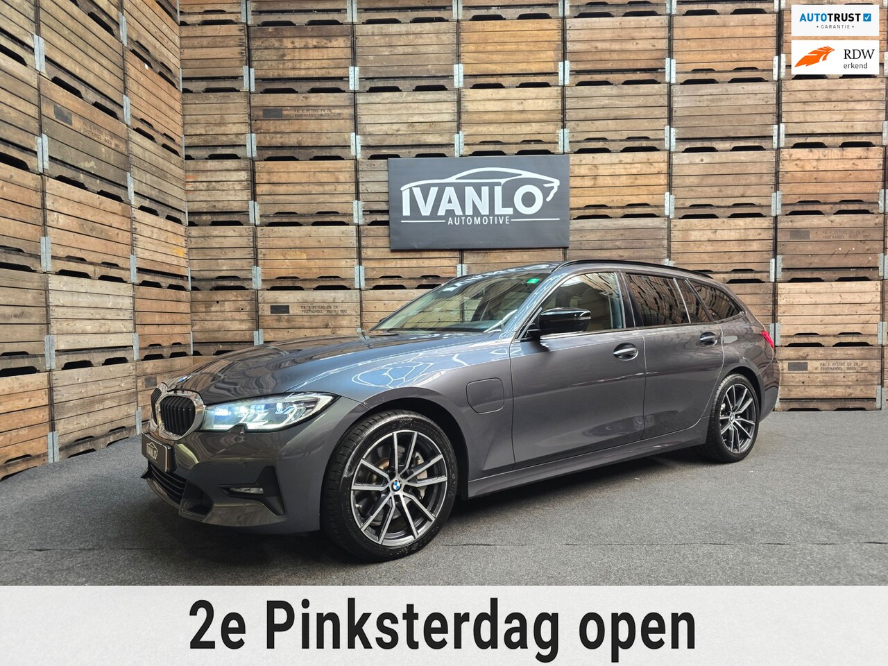 BMW 3-serie Touring - 330e xDrive High Executive HUD Leder Navi Carplay Clima Cruise 18"LM - AutoWereld.nl