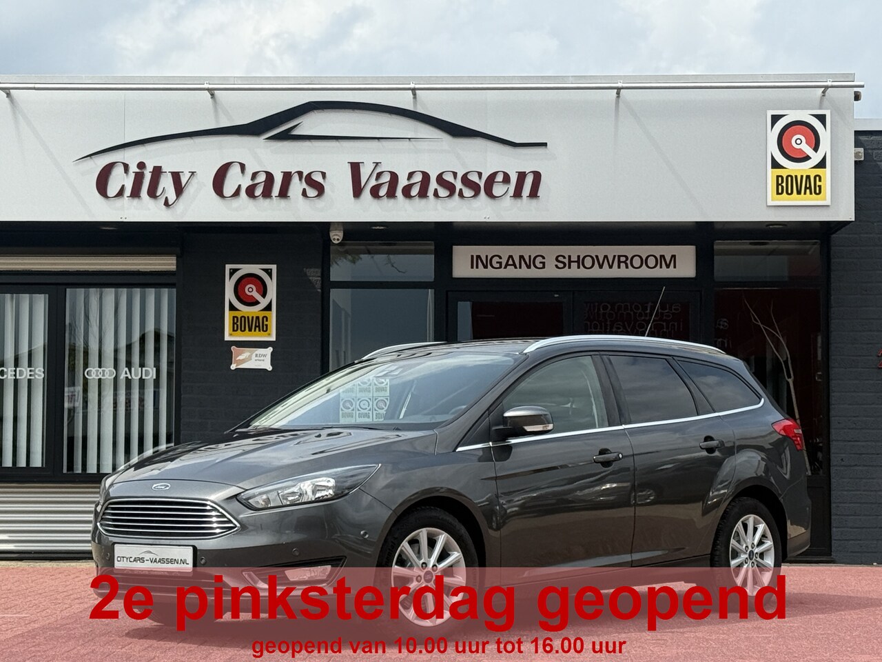 Ford Focus Wagon - 1.5 Titanium Edition 150 pk apple carplay climate ctr cruise ctr keyless entry pdc v/a afn - AutoWereld.nl