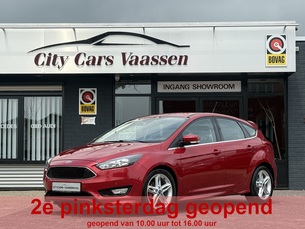 Ford Focus - 1.0 Titanium 125 pk apple carplay camera climate ctr cruise ctr pdc v/a - AutoWereld.nl