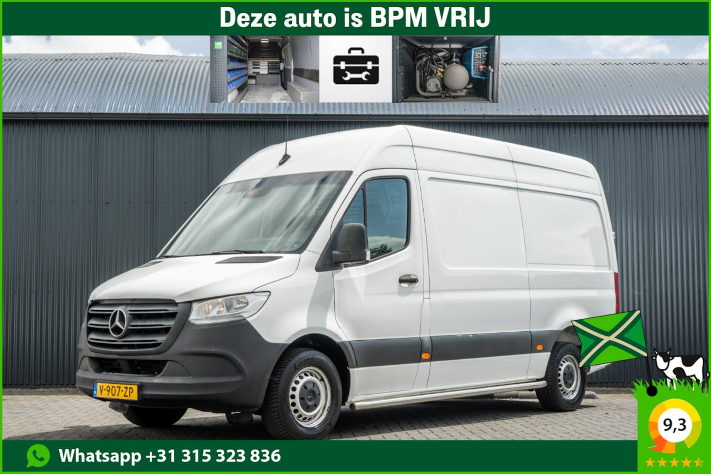 Mercedes-Benz Sprinter - 311CDI L2H2 | CarPlay | Climate | Camera | Inrichting | Omvormer | Oprijplaat | Euro 6 - AutoWereld.nl