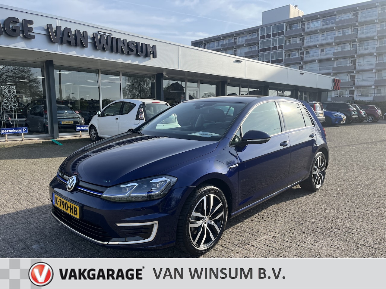 Volkswagen e-Golf - E-DITION Warmtepomp Lmv Pdc Navi Automaat Cruise Klima Lijndetectie Nap - AutoWereld.nl