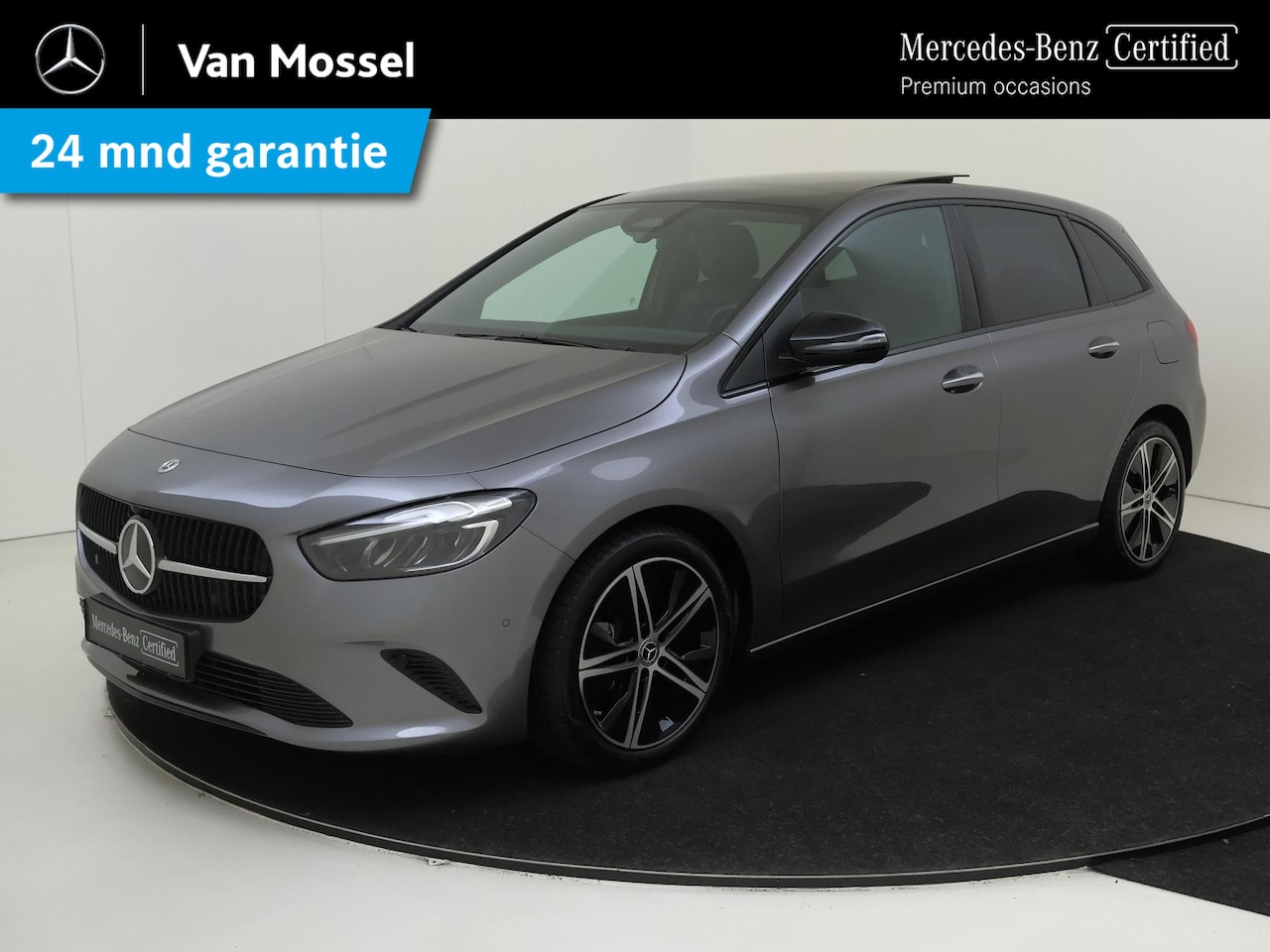 Mercedes-Benz B-klasse - 180 Luxury Line / Stoelverwarming / Achteruitrijcamera / Night-Pakket / Panorama-schuifdak - AutoWereld.nl