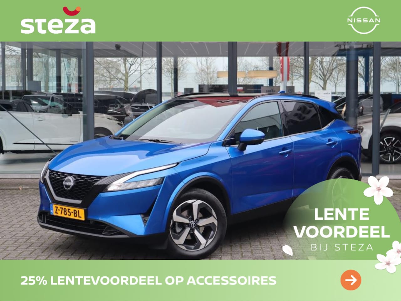 Nissan Qashqai - 1.3 MHEV 158PK N-Connecta Automaat / Black Pack! - AutoWereld.nl
