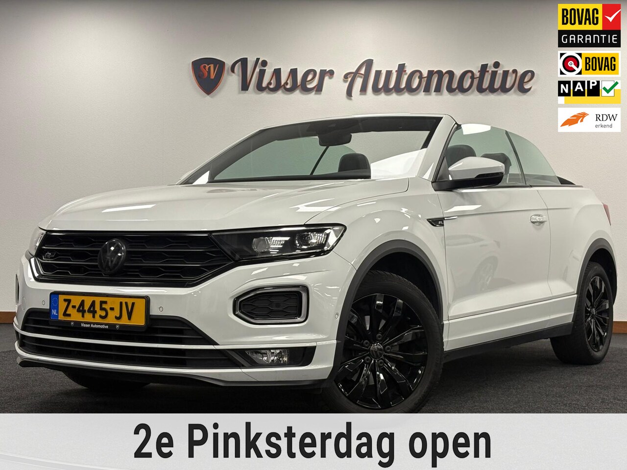 Volkswagen T-Roc Cabrio - 1.5 TSI R-Line*Automaat*Virtual*Winterpakket*Apple Carplay*Camera*Airco*Cruise-Control* - AutoWereld.nl