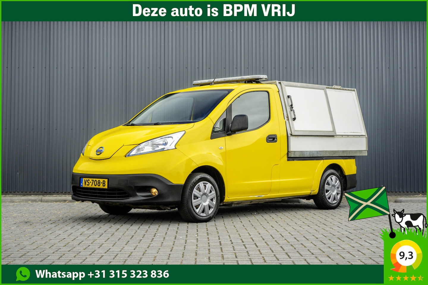 Nissan e-NV200 - Kipper | Electric Optima | 80 kW | Airco | Cruise - AutoWereld.nl