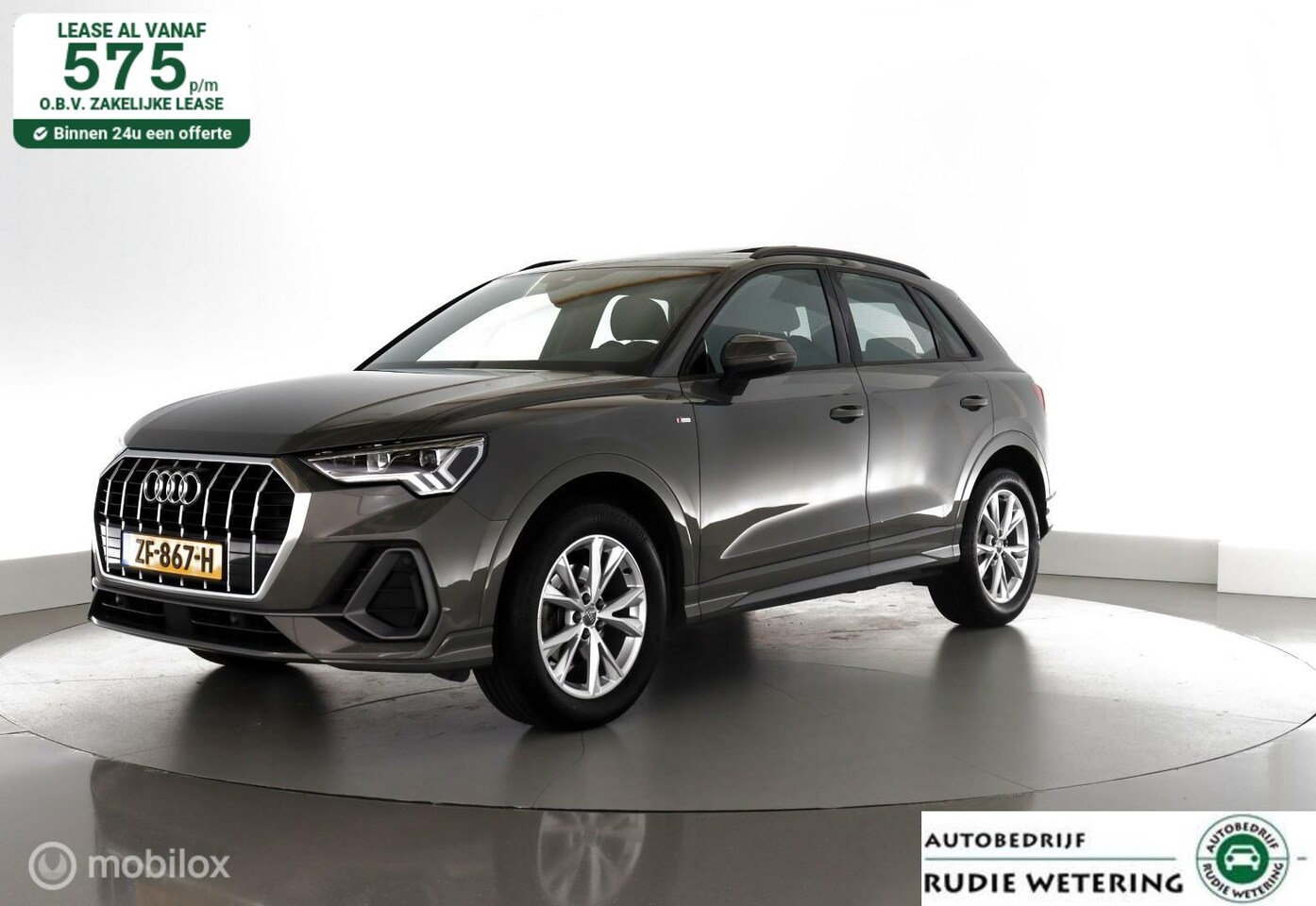 Audi Q3 - 35 TFSI 150PK Automaat S Line leer|pano|led|virtualcockpit|pdc|lmv18 - AutoWereld.nl