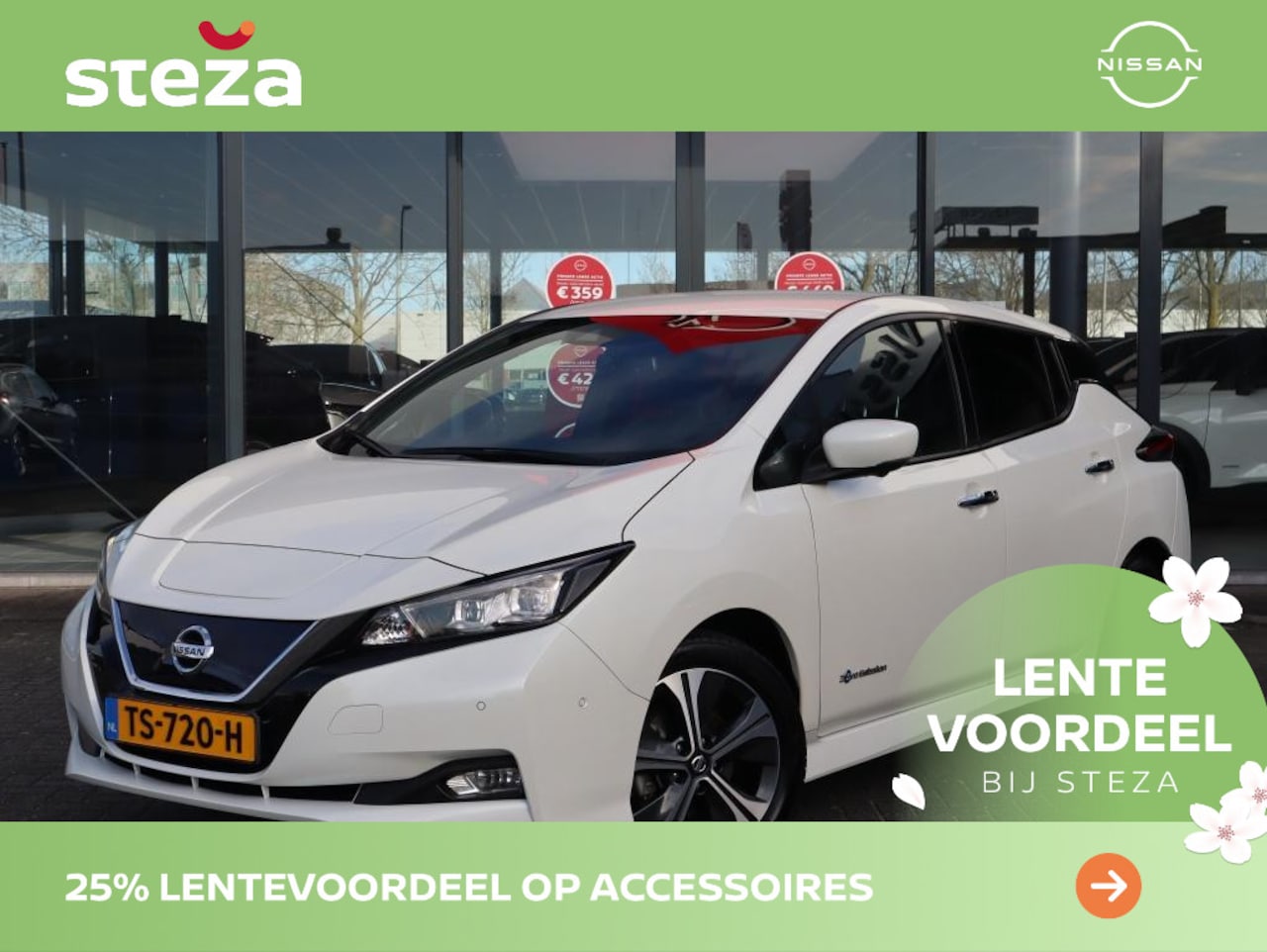 Nissan LEAF - 40kwh 150PK Tekna / Bose audio / Pro-pilot - AutoWereld.nl