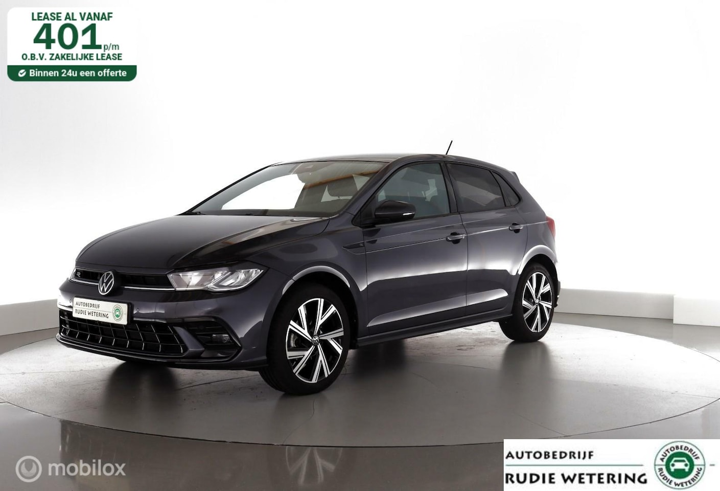 Volkswagen Polo - 1.0 TSI 110PK Automaat R-Line led|dab|virtueelcockpit|applecarplay|ecc|acc|lmv17 - AutoWereld.nl