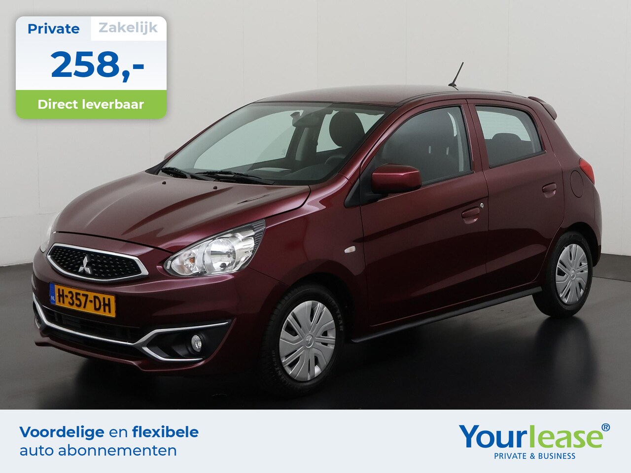 Mitsubishi Space Star - 1.0 Cool+ | All-in 258,- Private Lease | Zondag Open! - AutoWereld.nl