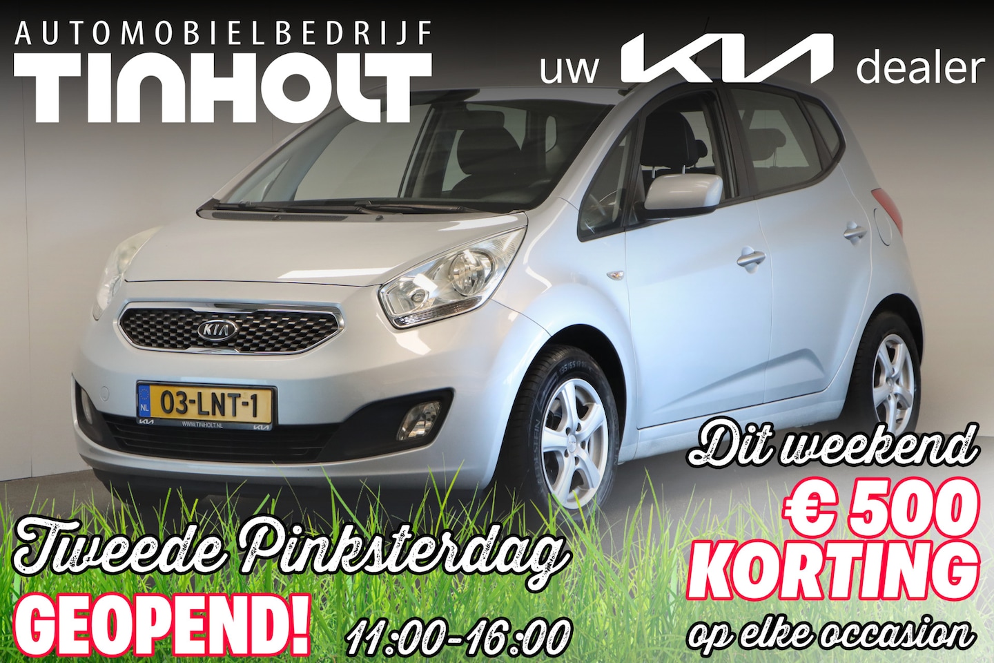 Kia Venga - 1.6 CVVT X-tra AUTOMAAT Trekhaak - AutoWereld.nl