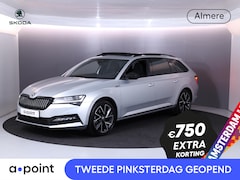 Skoda Superb Combi - 1.4 TSI iV Sportline Business 218 pk Automaat (DSG) | Verlengde garantie | Navigatie | Pan