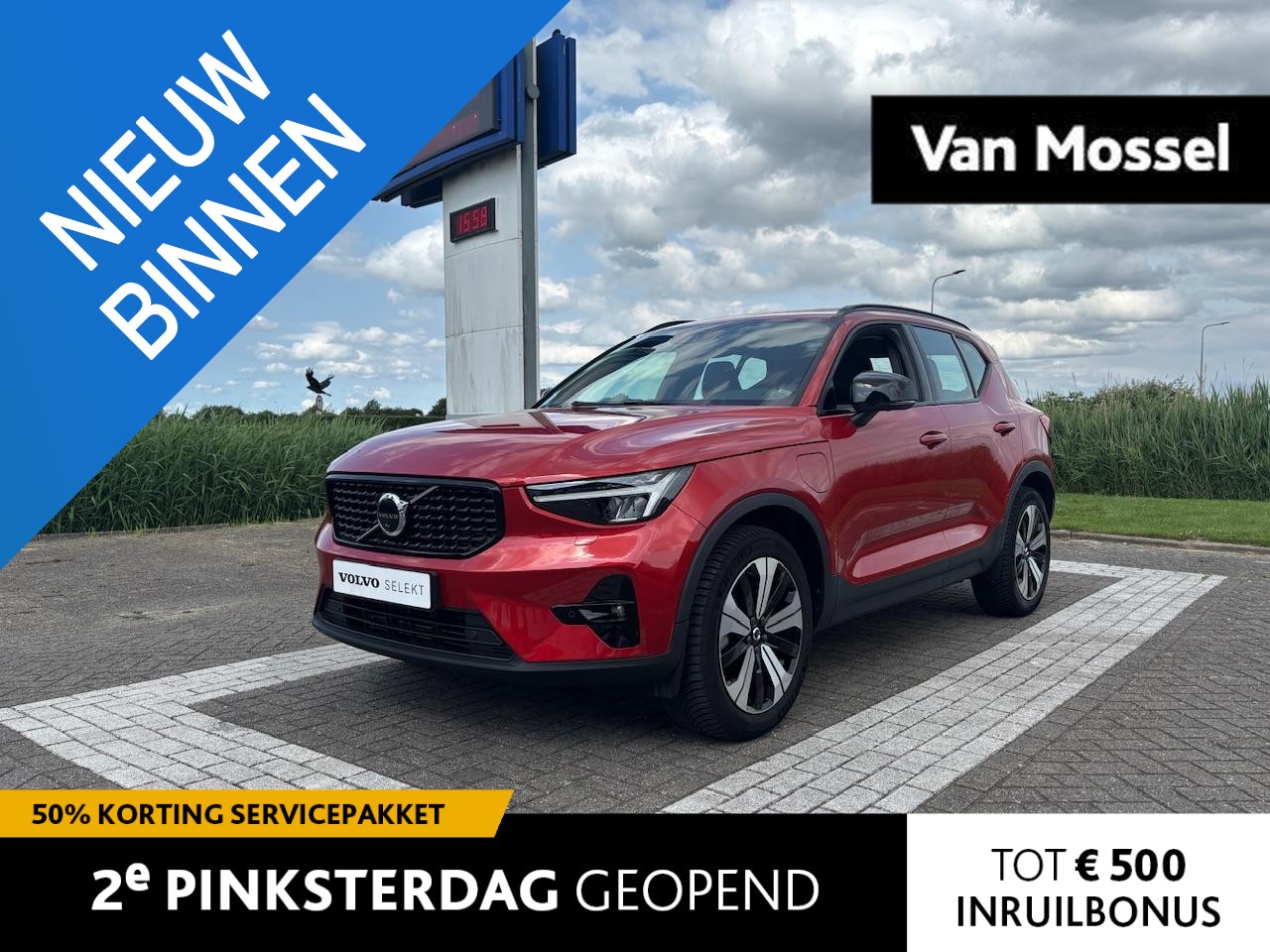 Volvo XC40 - 1.5 T5 Plug-in hybrid Ultimate Dark | Full Options | Trekhaak | Harman/Kardon | Schuf-/kan - AutoWereld.nl
