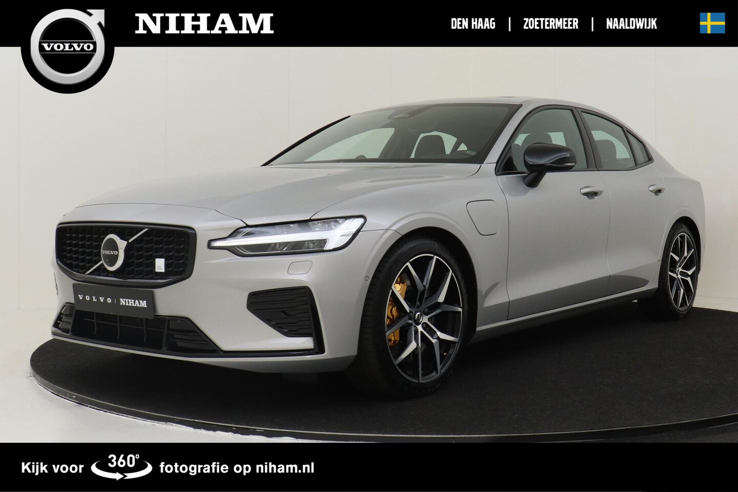Volvo S60 - T8 AWD POLESTAR ENGINEERED -PANO.DAK|360°CAM|BOWERS&WILKINS|GELAAGD.GLAS|19"|TREHAAK - AutoWereld.nl