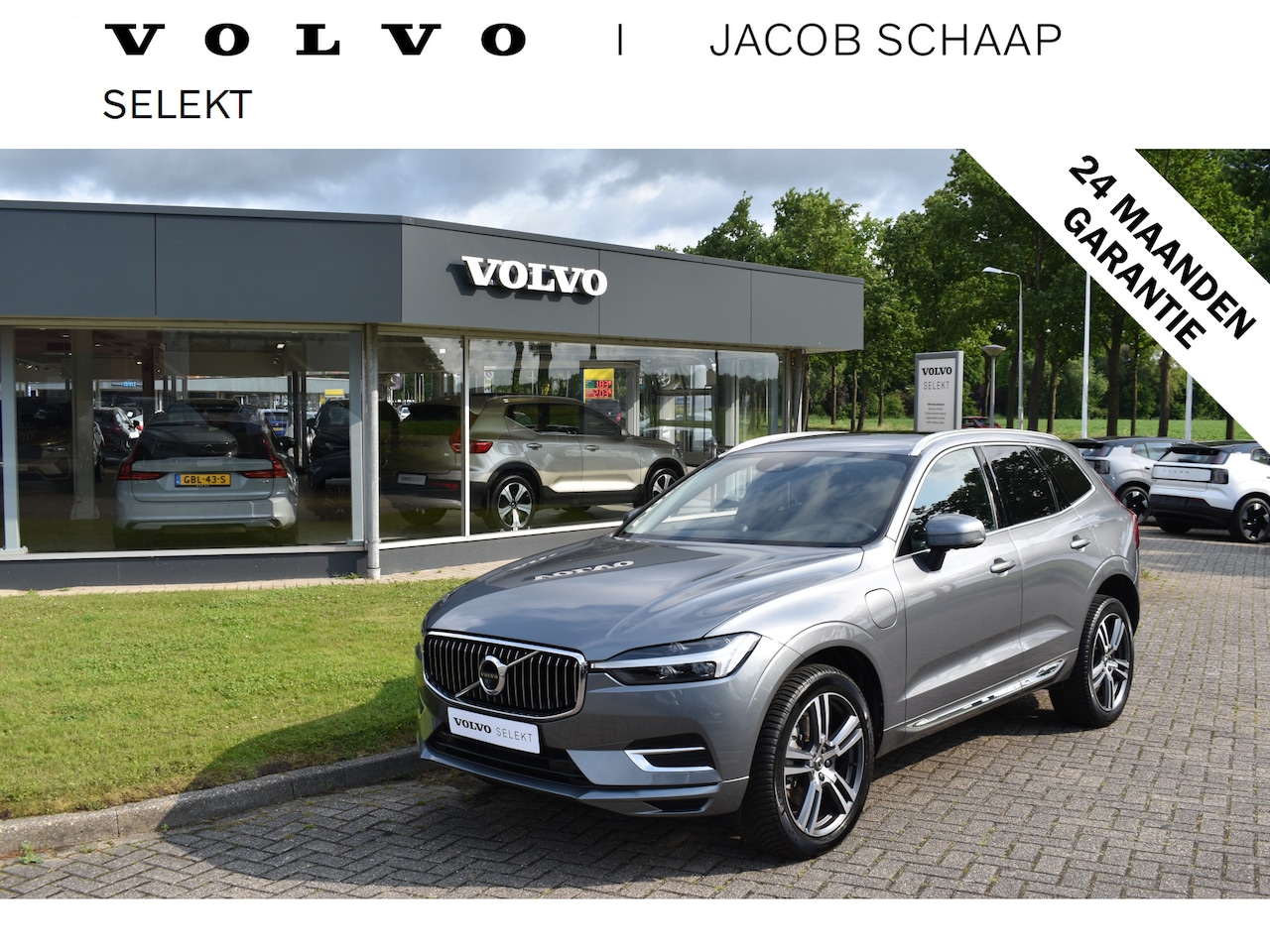 Volvo XC60 - T6 340PK Plug-in hybrid AWD Inscription Leer | B&W | Elec stoelen | Luchtvering | 360 Came - AutoWereld.nl