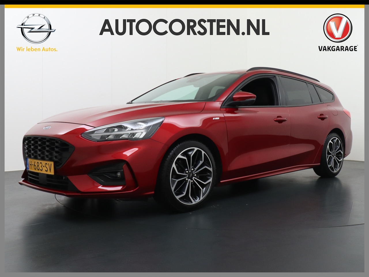 Ford Focus Wagon - 1.0T 126PK EcoBoost ST Line Trekhaak Design Pack 2 Apple Carplay Android Auto Navi Ecc Stu - AutoWereld.nl