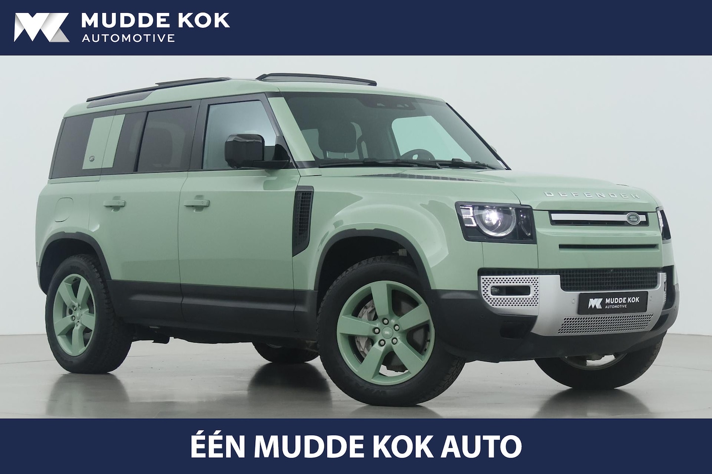 Land Rover Defender 110 - 3.0 P400 75th Limited Edition | ACC | Panoramadak | Luchtvering | Meridian | Winter-Pakket - AutoWereld.nl