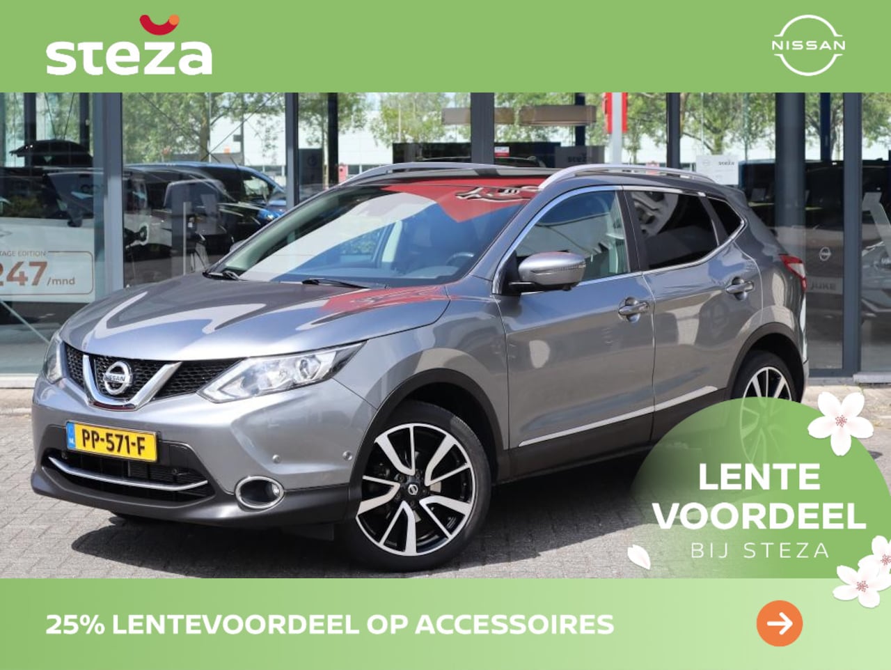 Nissan Qashqai - 1.2 Tekna / 1ste eigenaar / dealer onderhouden - AutoWereld.nl