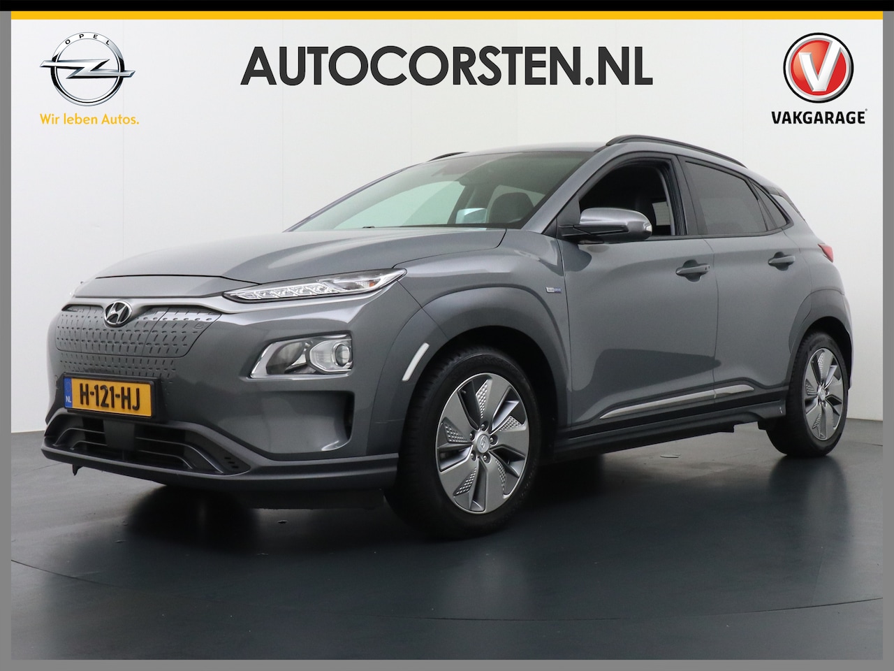 Hyundai Kona Electric - EV 64kWh Stoelverwarming Apple Carplay Android Auto Navi Ecc Adap.Cruise Head-Up Display C - AutoWereld.nl