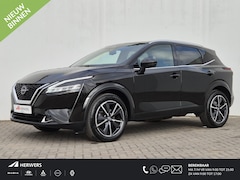 Nissan Qashqai - 1.3 MHEV Xtronic Tekna Plus Automaat / Cold pack / HUD / Trekgewicht 1800 kg / Panoramadak