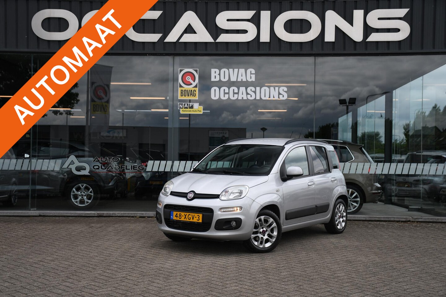 Fiat Panda - 0.9 TwinAir Lounge 36000 KM/ LM 15/ PDC/ DAKRAILS - AutoWereld.nl