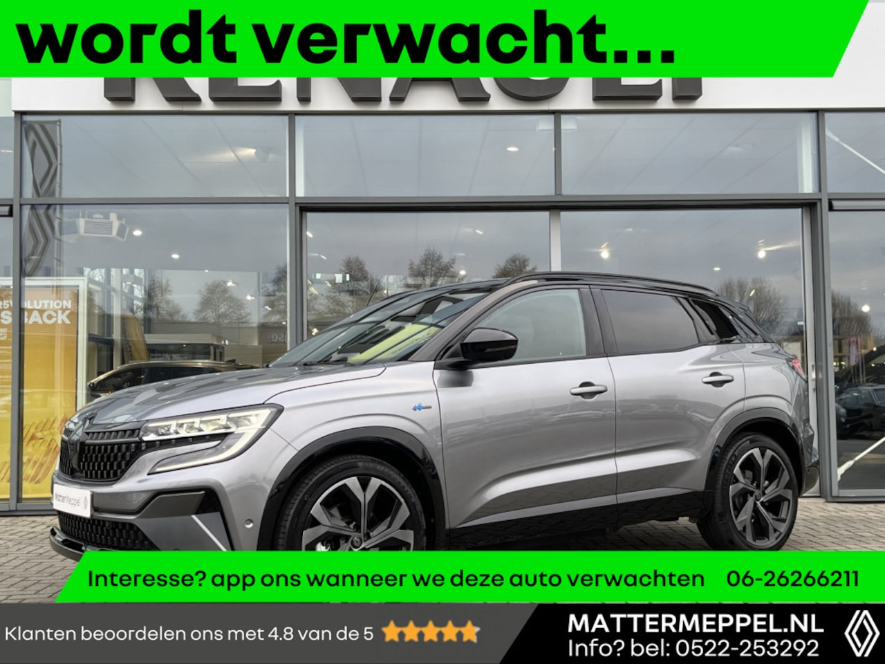Renault Austral - 1.2 E-Tech Full Hybrid 200 Techno Esprit Alpine Automaat | Elektrische Stoelen | Massage | - AutoWereld.nl