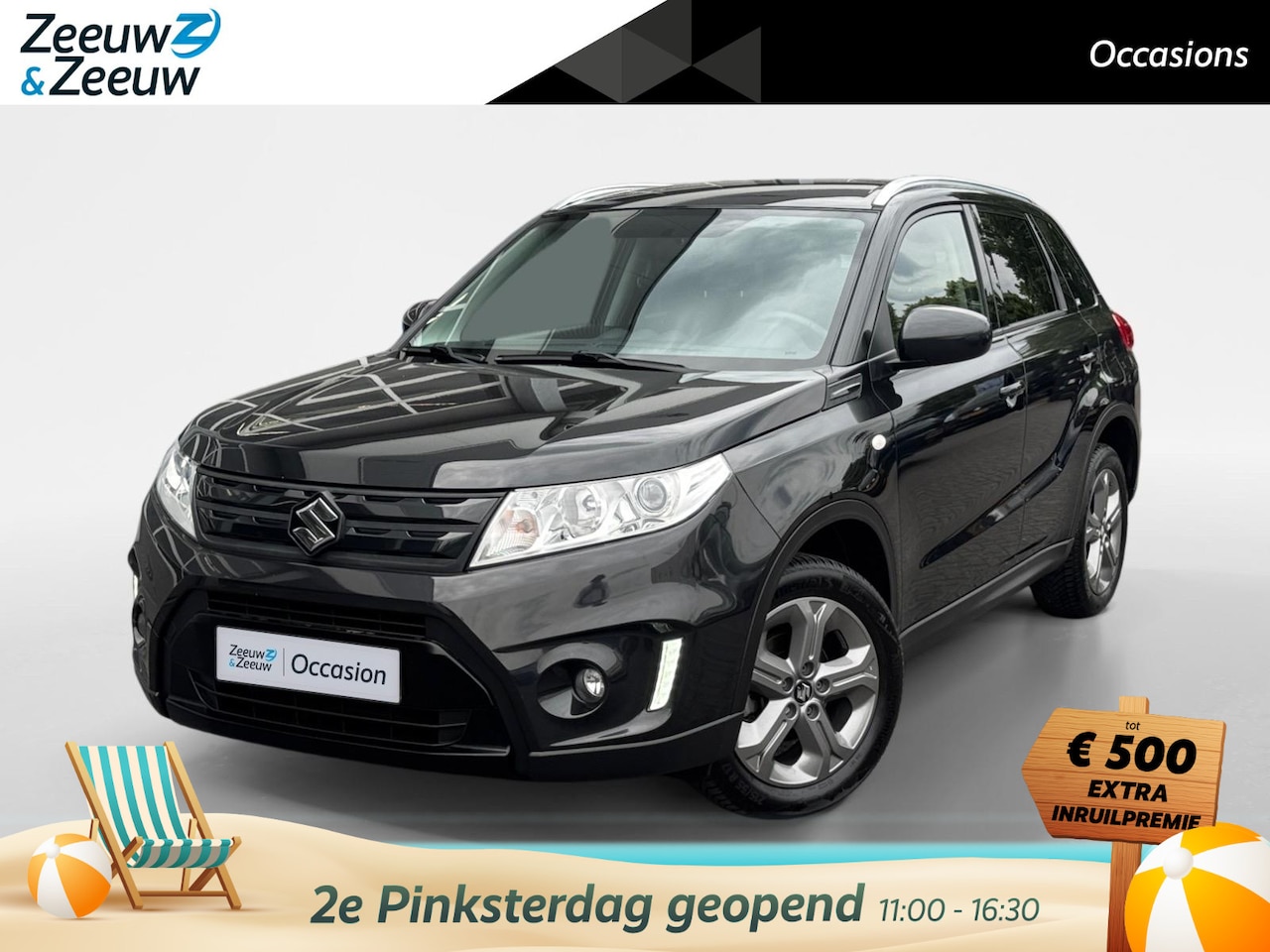 Suzuki Vitara - 1.6 Exclusive | Navigatie | Camera | Stoelverwarming | - AutoWereld.nl