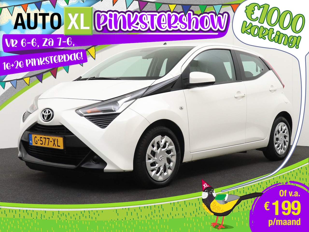 Toyota Aygo - 1.0 VVT-i Aut. 73 PK X-play Camera LED 1 - AutoWereld.nl