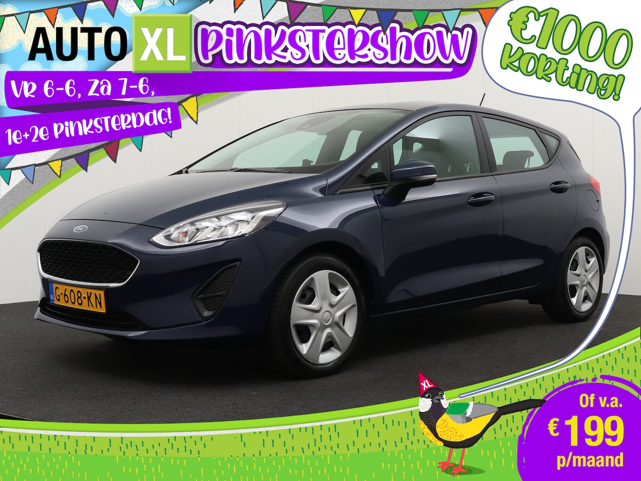 Ford Fiesta - 1.1 Trend Bluetooth Cruise LED 1 - AutoWereld.nl