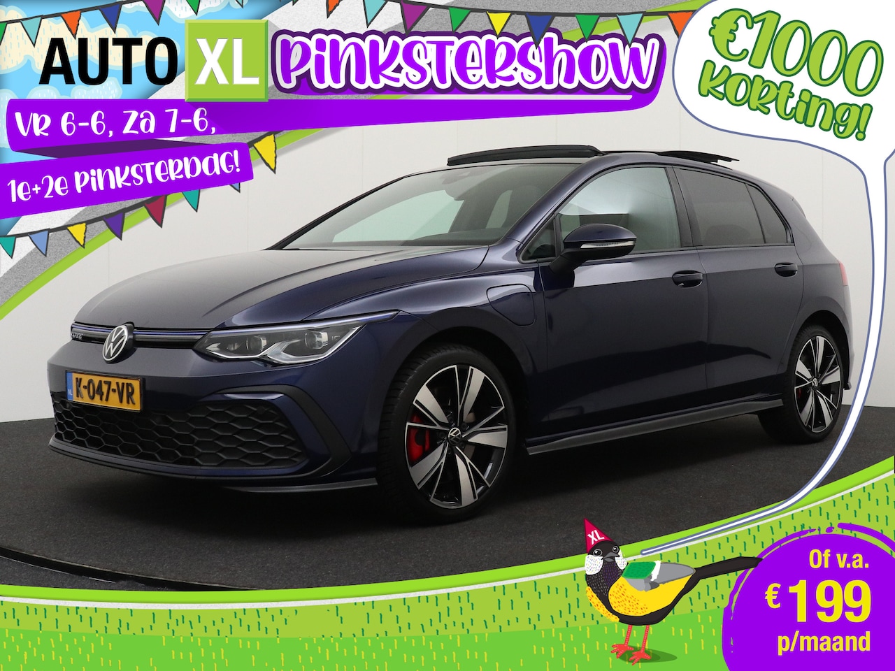Volkswagen Golf - 1.4 259 PK TSI GTE Pano-dak Stoel+Stuurverw. Head-up Display 1 - AutoWereld.nl