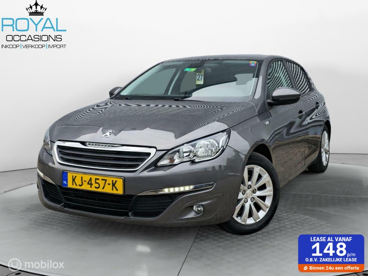 Peugeot 308 - 1.2 PureTech Blue Lease Premium | AUT | NAP - AutoWereld.nl