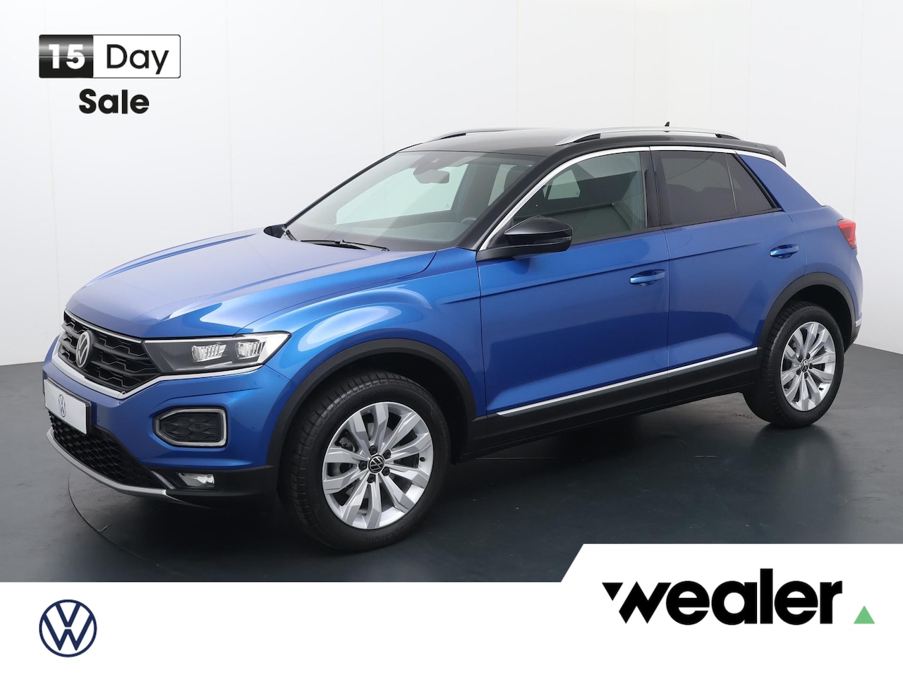 Volkswagen T-Roc - 1.5 TSI Sport | 150 Pk | Digitaal instrumentenpaneel | Draadloze telefoonlader | LED verli - AutoWereld.nl