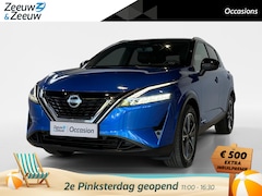 Nissan Qashqai - 1.5 e-Power Tekna *Automaat*Navi+Camera*Panoramadak*Parc Assist*VOL OPTIES