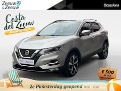 Nissan Qashqai - 1.3 DIG-T Tekna | 360 graden camera | Panorama dak | Stoelverwarming | Adaptive Cruise Con