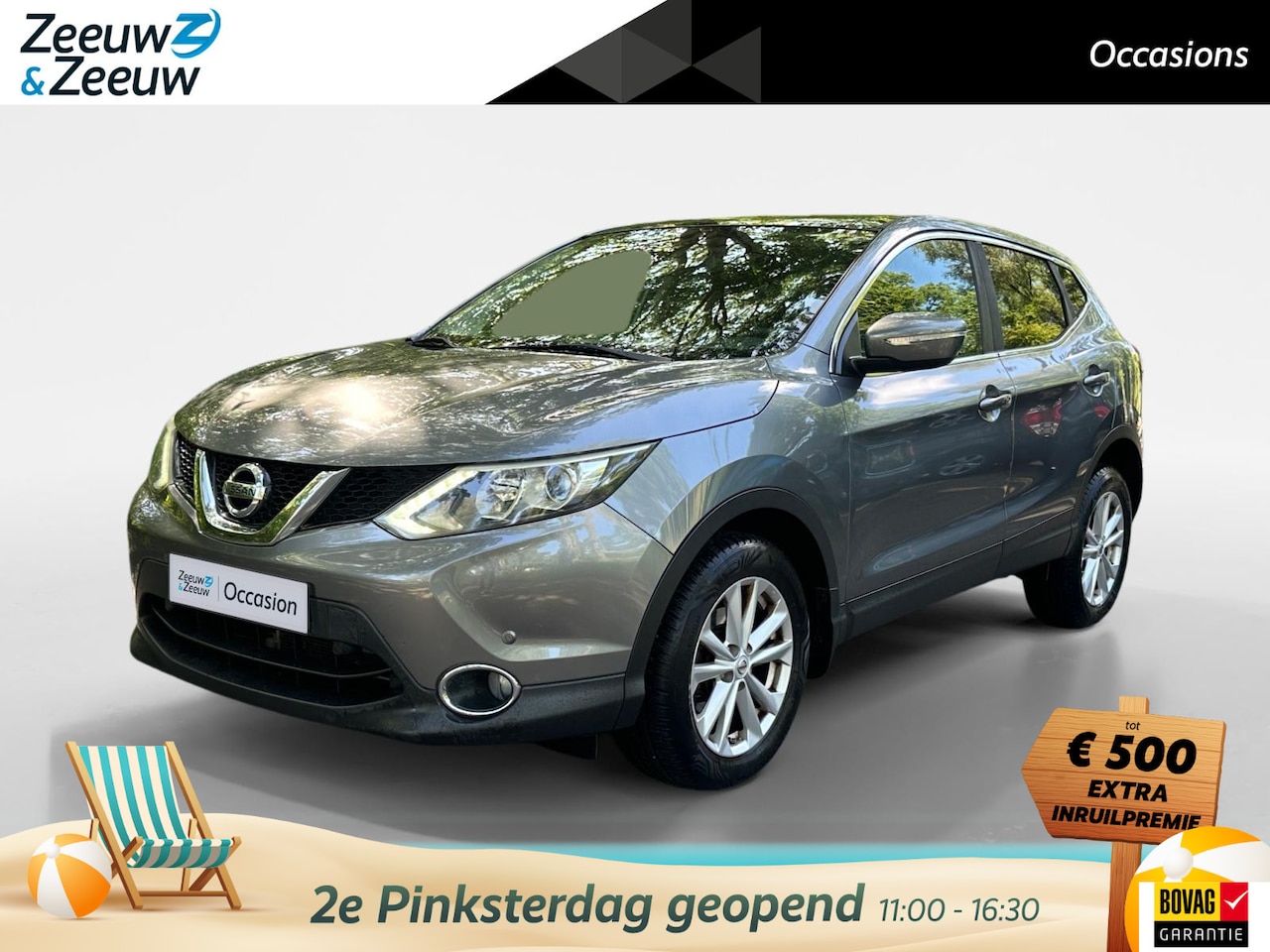 Nissan Qashqai - 1.2 Connect Edition | afneembare trekhaak | all season banden | achteruitrijcamera | nav | - AutoWereld.nl
