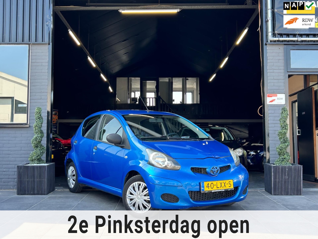 Toyota Aygo - 1.0-12V 5 Deuren|Airco|Trekhaak|NAP|APK|Zuinig - AutoWereld.nl