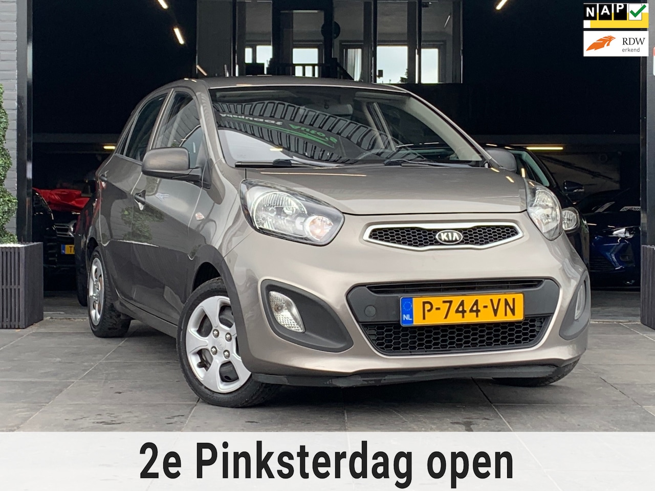 Kia Picanto - 1.0 CVVT EconomyLine|APK|Airco|5Deuren - AutoWereld.nl