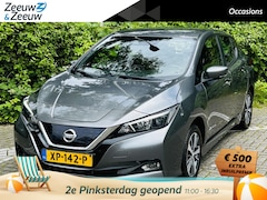Nissan LEAF - N-Connecta 40 kWh | AUTOMAAT | ALL.SEASON BANDEN | KEYLESS | STOEL & STUUR VERWARMING | NA