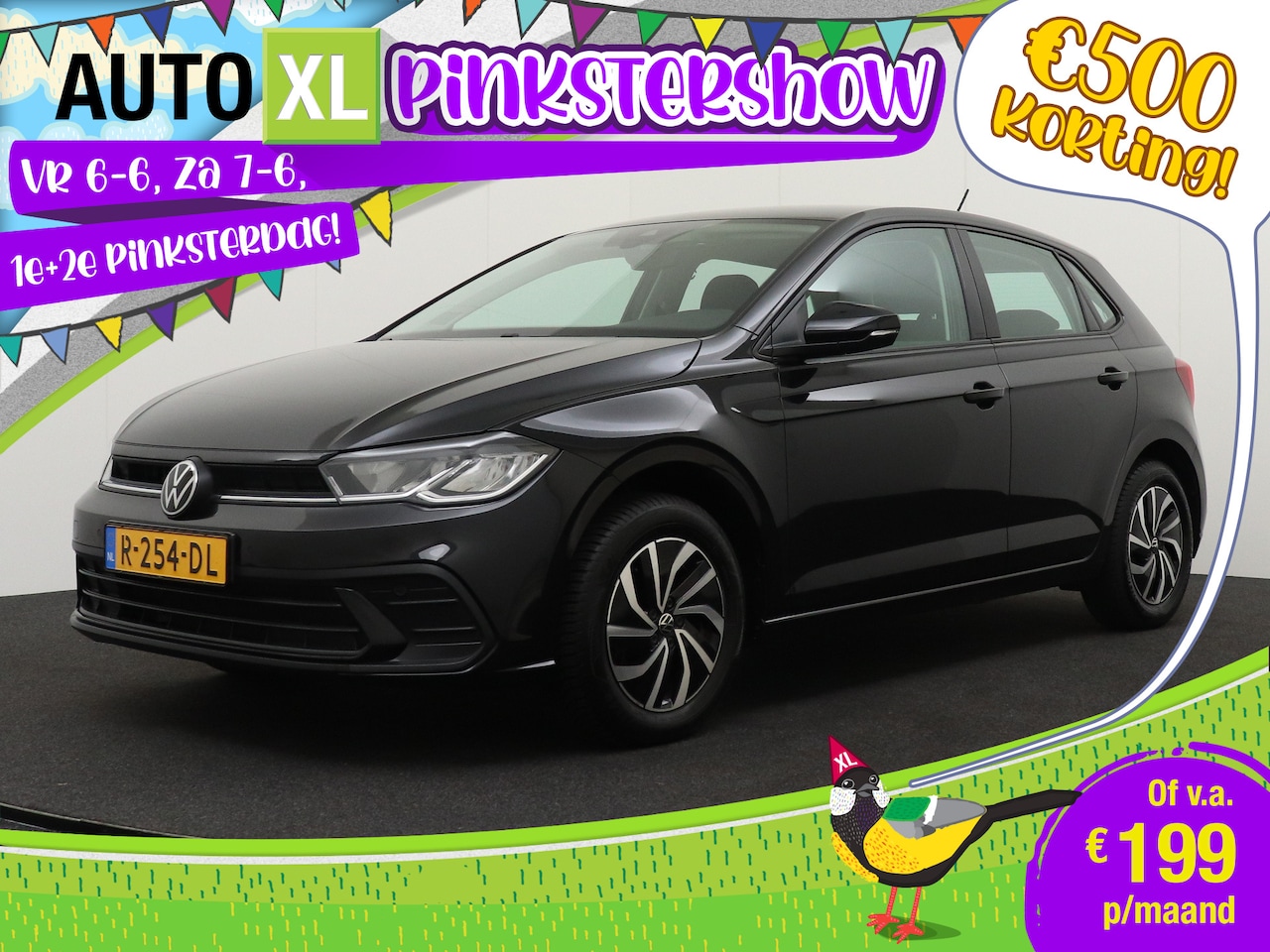 Volkswagen Polo - 1.0 96 PK Aut. TSI Business+ Stoelverw. Dodehoek Climate LED 0.5 - AutoWereld.nl