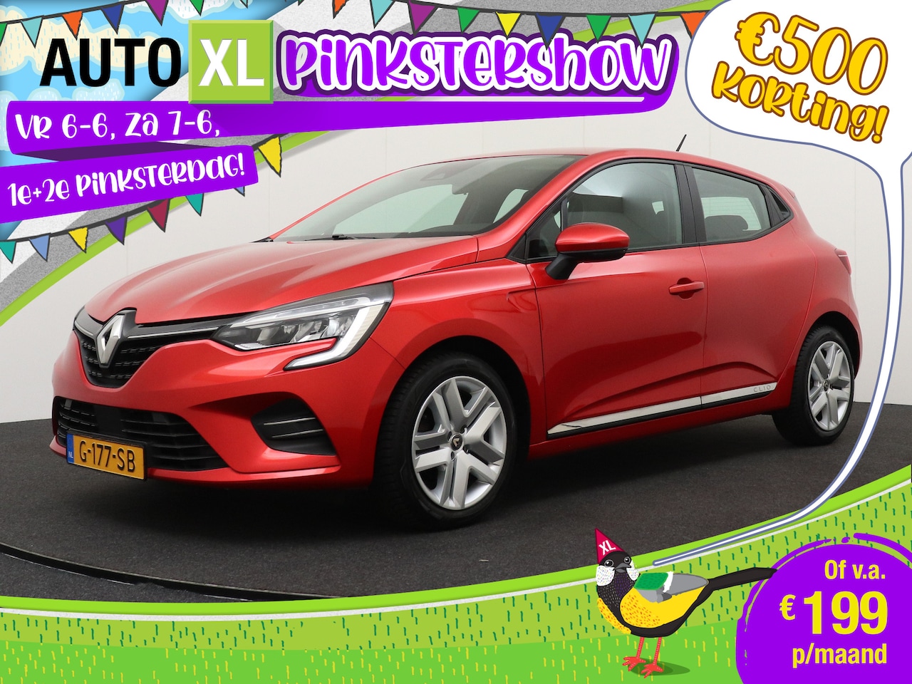 Renault Clio - 1.0 TCe Zen 101 PK Carplay Navi LED Cruise DAB 0.5 - AutoWereld.nl