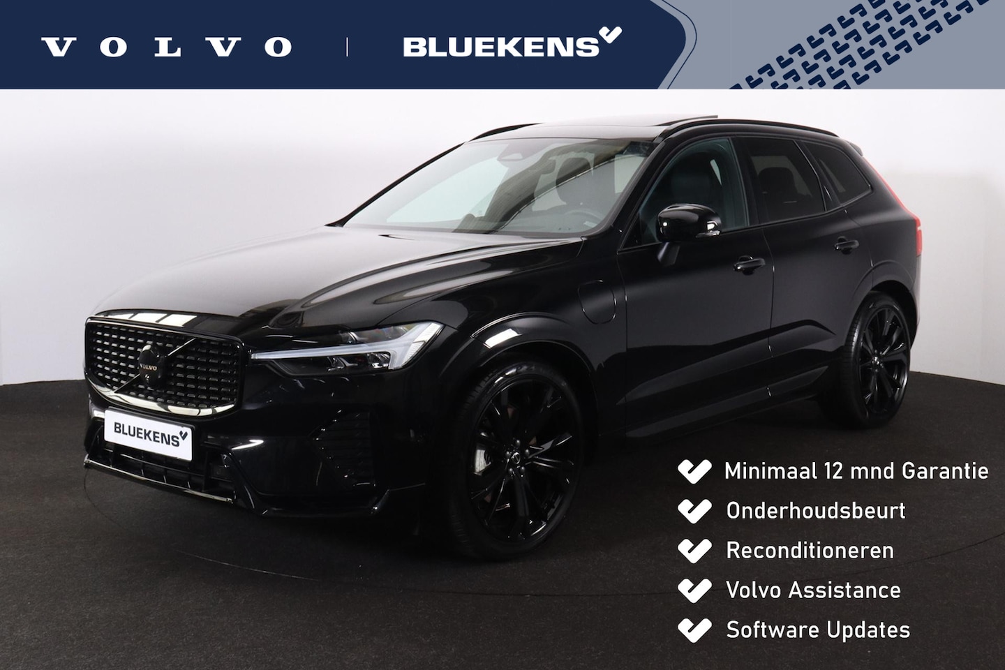 Volvo XC60 - T6 Recharge AWD Plus Black Edition - LONG RANGE - Luchtvering - Panorama/schuifdak - Intel - AutoWereld.nl