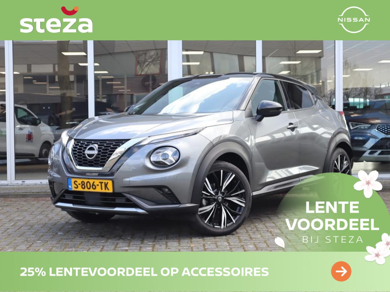 Nissan Juke - 1.0 DIG-T 114PK N-Design / Automaat / Navigatie / Parkeercamera - AutoWereld.nl