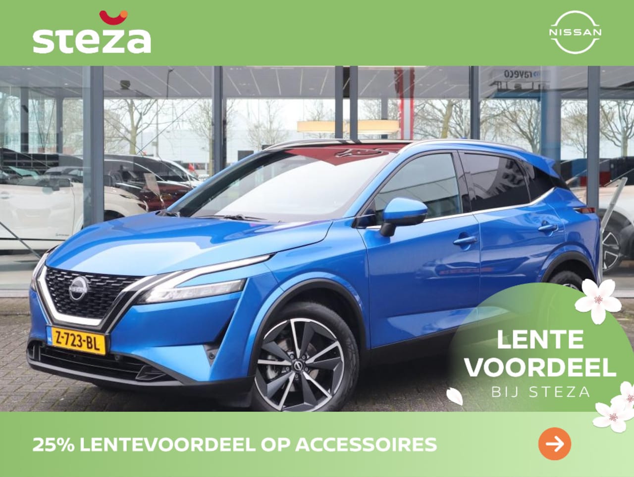 Nissan Qashqai - 1.3 MHEV 158PK Tekna / 1800KG Geremd / Handsfree - AutoWereld.nl